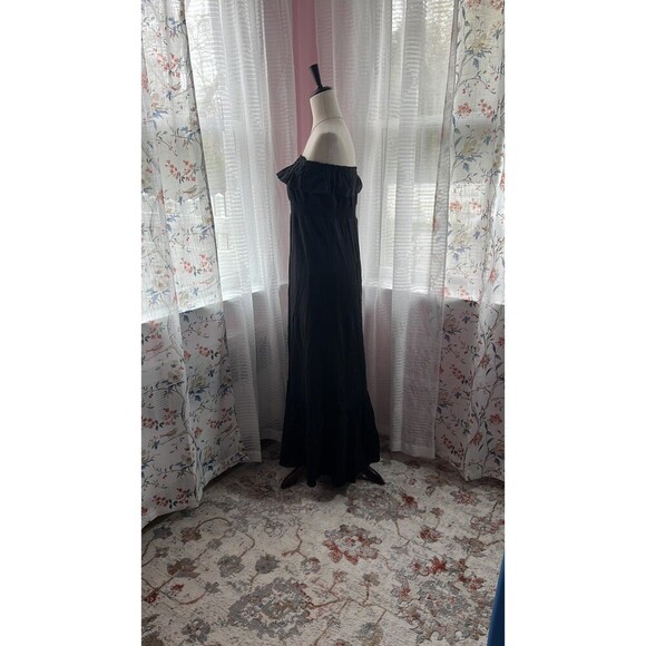 Eyeshadow Maxi Dress Black Size M - Picture 2 of 4